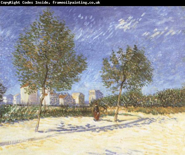 Vincent Van Gogh On the outskirts of Paris